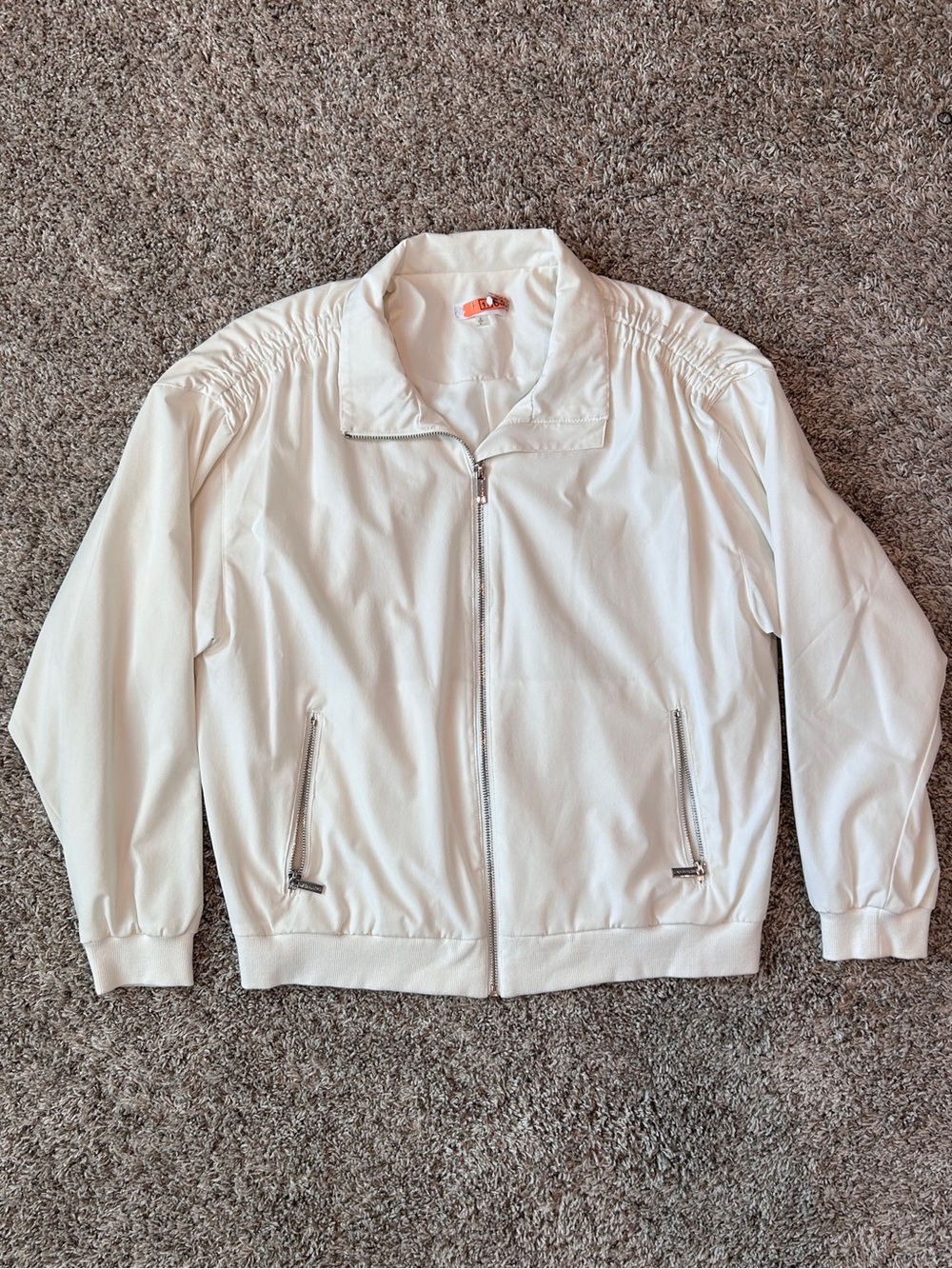 Calvin Klein Women's Shirred Lightweight Soft Shell Jacket, Size Small